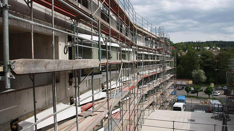 Eindrücke von der Baustelle Haus Waldenfels. Foto: Ralf Ruppert