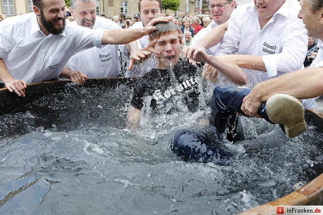 Gautschfeier 2015 der Mediengruppe Oberfranken in Bamberg