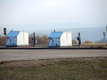 Die Flugzeugtankstelle auf dem Flugplatz Brandensteinsebene. Foto: Ulrike Nauer