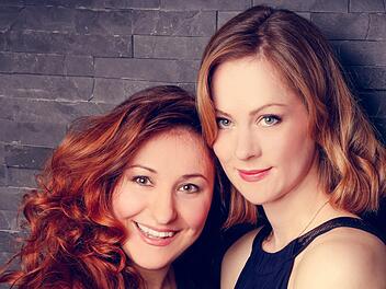 Maryna Zubko und Tatiana Orlova . Foto: Sergej Nikitin