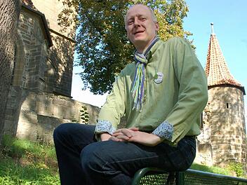 Er kennt die schönen Ecken in Bad Rodach und hat doch für vieles in der Stadt noch Verbesserungsvorschläge. Lars Otto will für das Zukunftsforum Bad Rodach Bürgermeister werden. Foto: Rainer Lutz