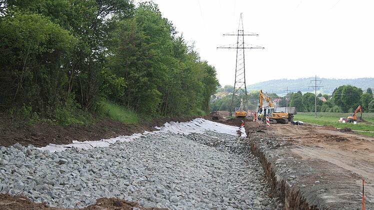 Die Sicherung wurde vom Staatlichen Bauamt gefordert.