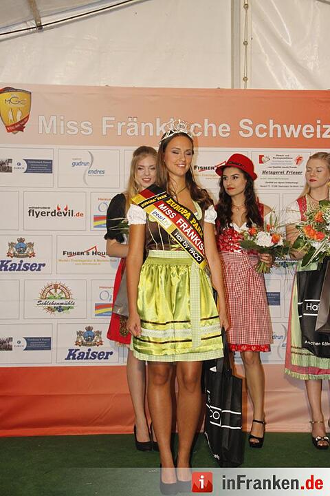 Erste Wahl zur "Miss Fränkische Schweiz"