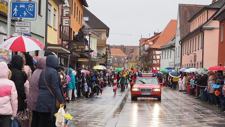 Faschingszug in Höchstadt  Foto: Theresa Schiffl