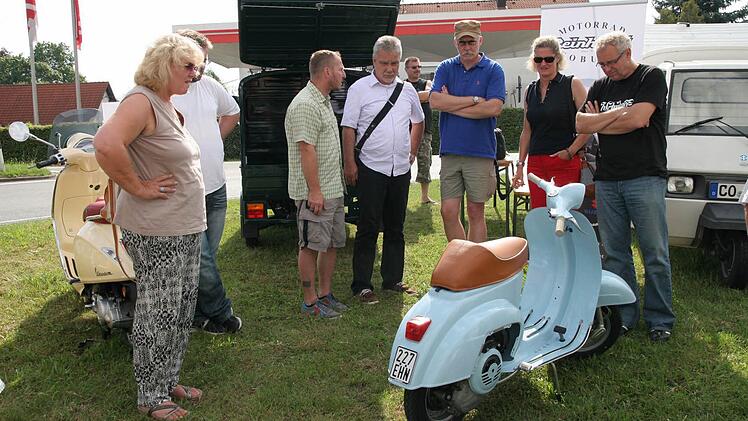 Auch das Fachsimpeln gehörte zum Treffen dazu.