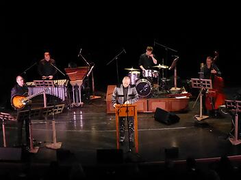 Das Midnight Story Orchestra im Kurtheater.  Gerhild Ahnert