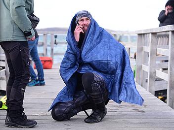 Wal an der Ostseek&uuml;ste gestrandet