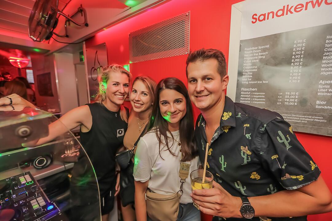 Endlich wieder Partystimmung im Sandgebiet