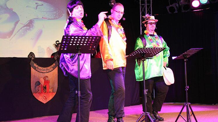 Die drei vom Raumschiff Surprise : Jörg Staudigel, Gary Schlosser, Matthias Rehäußer (von links)
