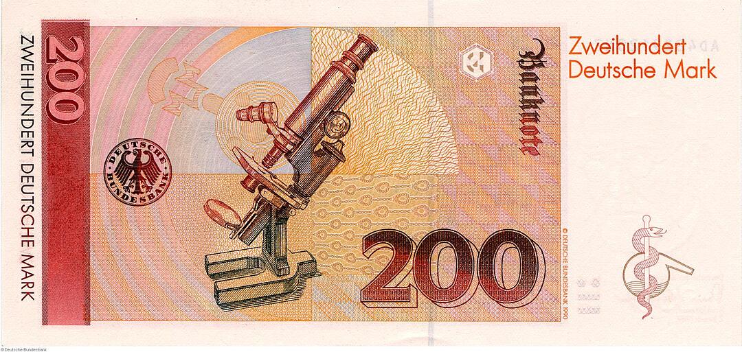 Deutsche Mark - Banknoten ab 1990