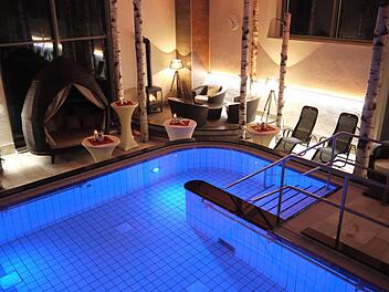 Schick, schick: der neue Ruhebereich mit dem Titel "Baumwipfelpfad".