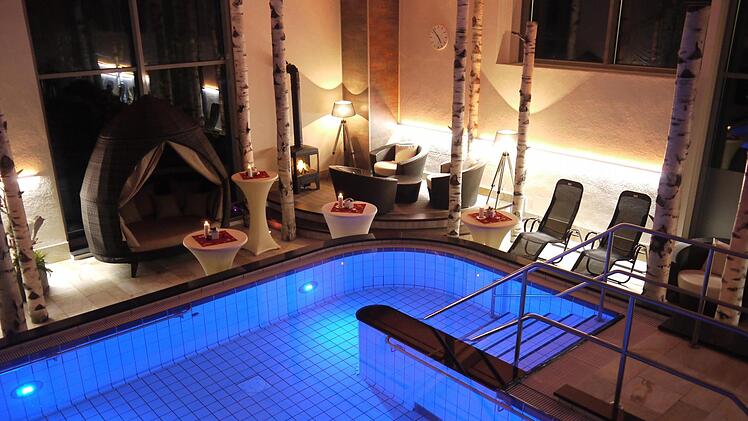 Schick, schick: der neue Ruhebereich mit dem Titel "Baumwipfelpfad".