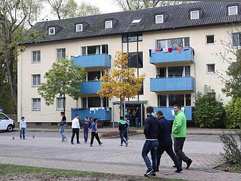 Die Ankunfts- und Rückführungseinrichtung (ARE II) in Bamberg. Foto: RiegerPress