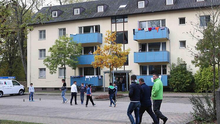 Die Ankunfts- und Rückführungseinrichtung (ARE II) in Bamberg. Foto: RiegerPress
