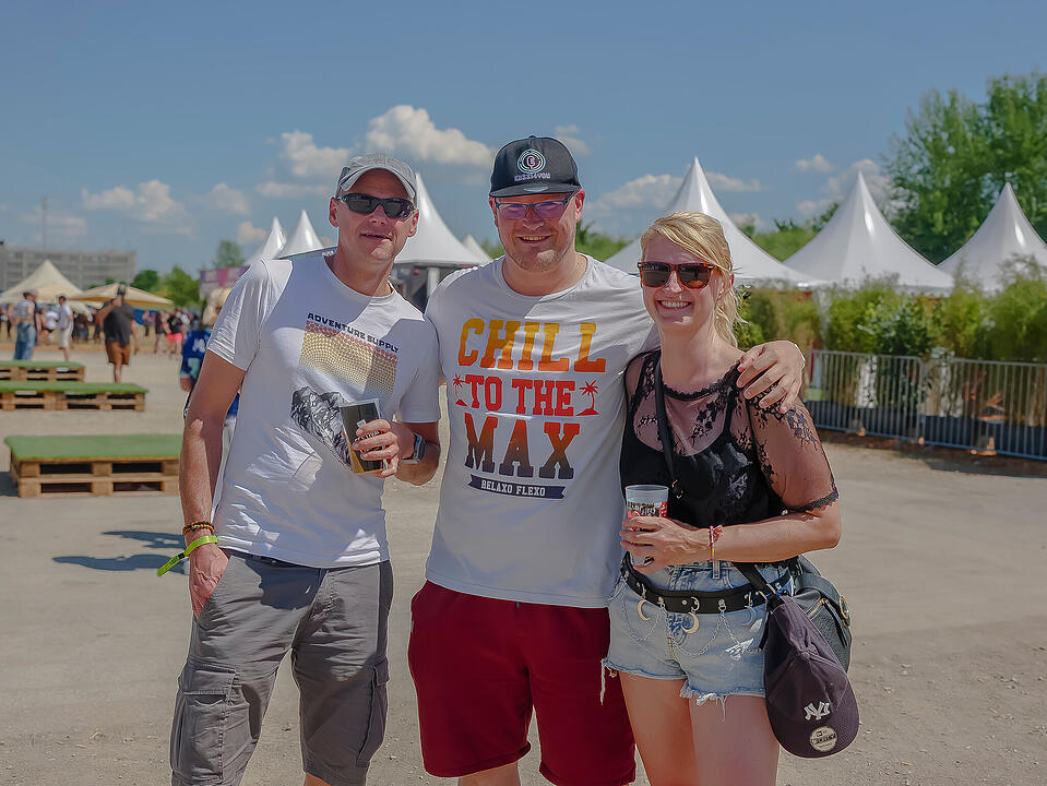 Erstklassiges Festivalfeeling