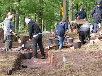 Die Grabungen am Burgstall bei Eltmann waren das spannendste Projekt des Vereins für Heimatgeschichte Eltmann in 2017. Die Uni Bamberg wird im kommenden Spätsommer eine zweite Grabung durchführen, unterstützt vom Verein und der Stadt Eltmann.Sabine Weinbeer