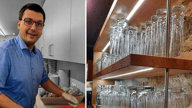 Gundelsheim: Gemeinde betreibt erfolgreiche Gaststätte "Spezerei" - Bürgermeister zapft Bier