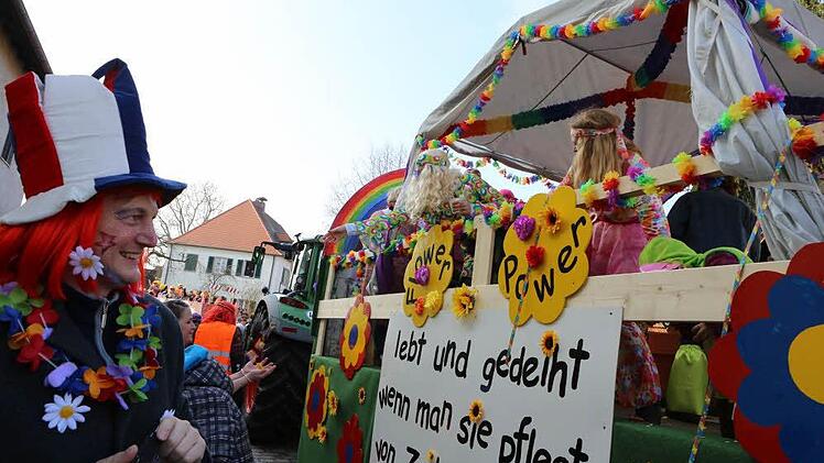 Närrisches Treiben in ReckendorfFoto: Barbara Herbst