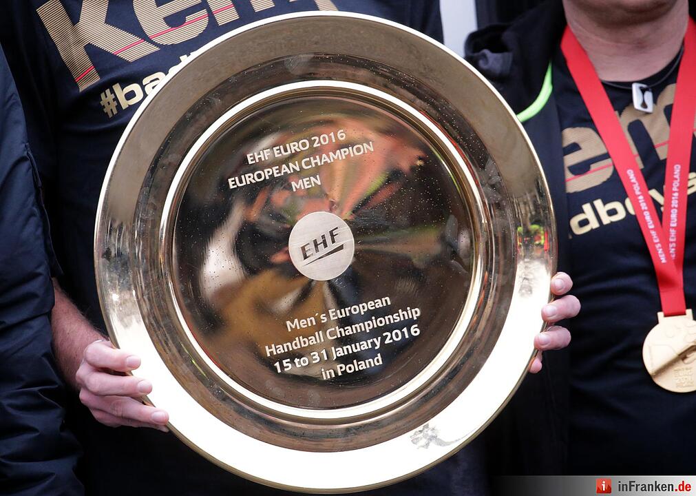 Handball-Nationalmannschaft - Ankunft Tegel