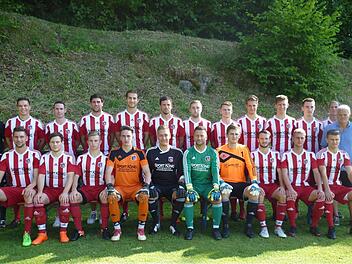 Einen schweren Auftakt hat der FC Fuchsstadt in Euerbach/Künzberg. Das Bild zeigt den Kader des Landesligisten.FC Fuchsstadt