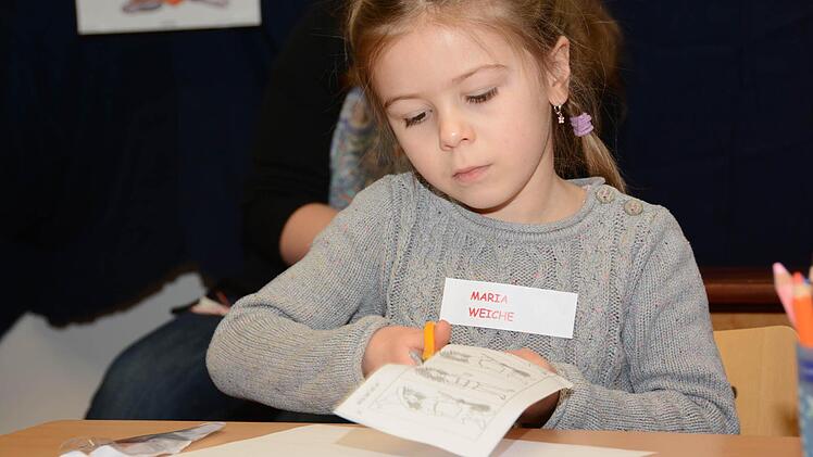 "Schule spielen" in der Theodor-Heublein-Grundschule Melkendorf  Foto: Dagmar Besand