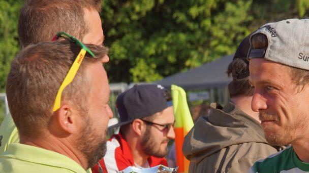 Die gl&uuml;ckliche "Hamsterbande" durfte zum dritten Mal in der Islinger Beachsoccer-Historie den Siegerpokal in Empfang nehmen.