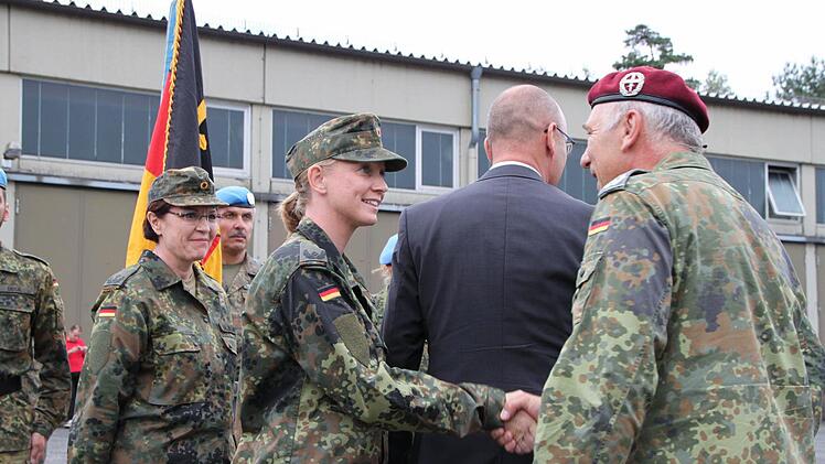 Impressionen vom Gelöbnis ziviler Mitarbeiter in der Rhön-Kaserne Wildflecken (23. Juli 2015) Foto: Ulrike Müller