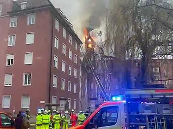 Brand in Seniorenheim in München