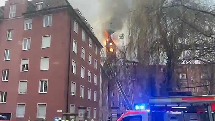 Brand in Seniorenheim in München