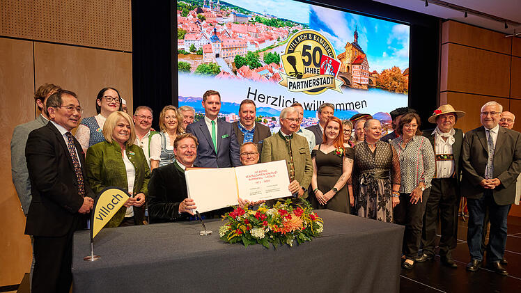 Bamberg: Rund 150 Bamberger in Villach zu Besuch - um 50 Jahre Städtepartnerschaft zu feiern