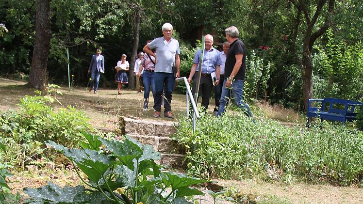 Impressionen vom Jury-Rundgang in Thurnau.