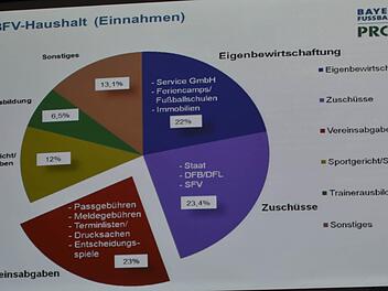 Etwa ein Viertel der Gesamtkosten tragen die Fußball-Vereine unmittelbar zur Finanzierung des BFV-Haushaltes bei. Foto: Jürgen Schmitt