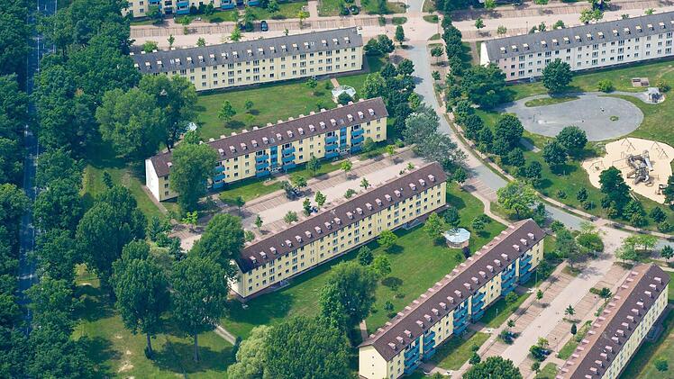 Die Flynn-Housing-Area wird vorübergehend die Heimat für Menschen aus dem Balkan. Foto: Rinklef