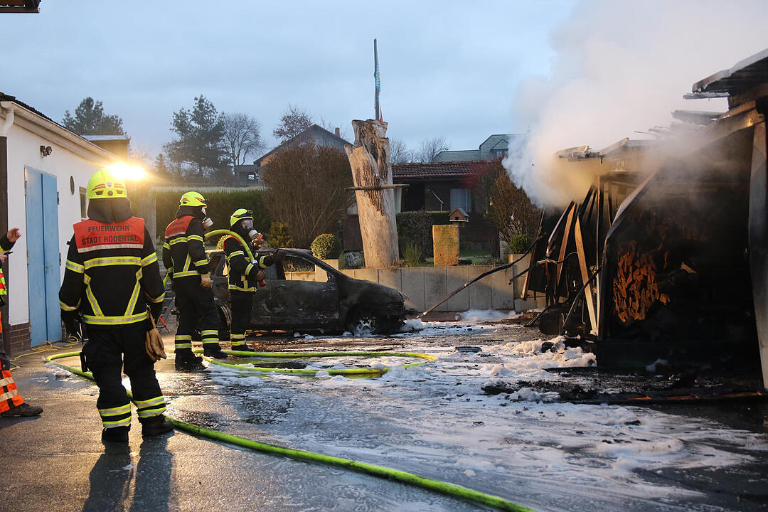 Garagenbrand in Rödental II