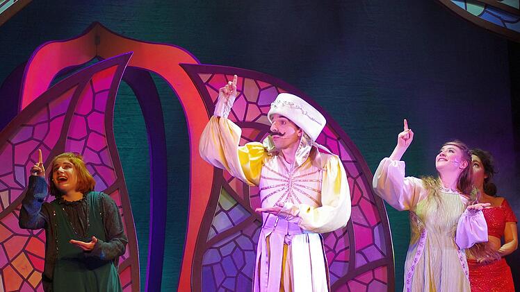 Das Musical "Aladin und die Wunderlampe" begeisterte das Publikum im Kurtheater.
