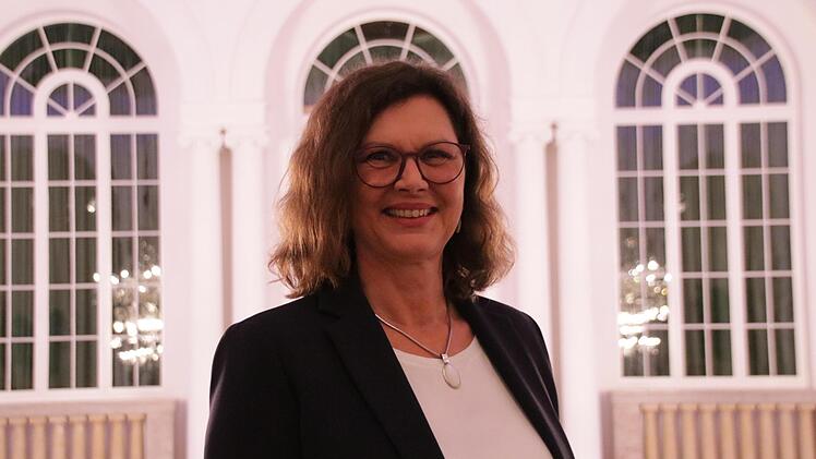 Landtagspräsidentin Ilse Aigner bei ihrem Besuch im Regentenbau zum Bürgerempfang für Unter- und Mittelfranken.