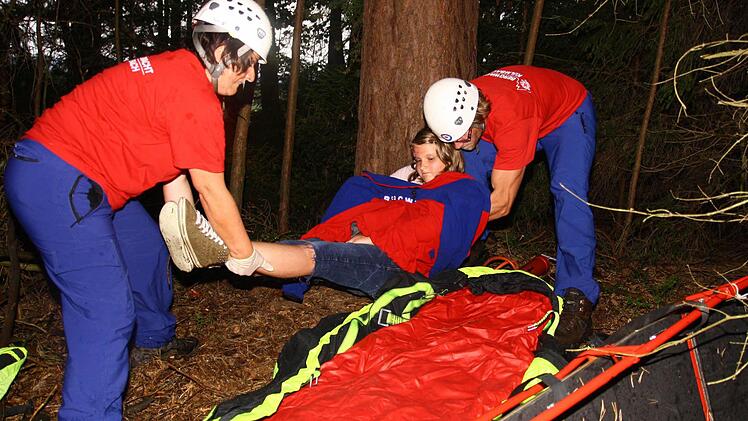 Bergwacht im Einsatz