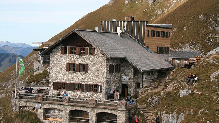 Bad Kissinger Hütte des Alpenvereins am Aggenstein
