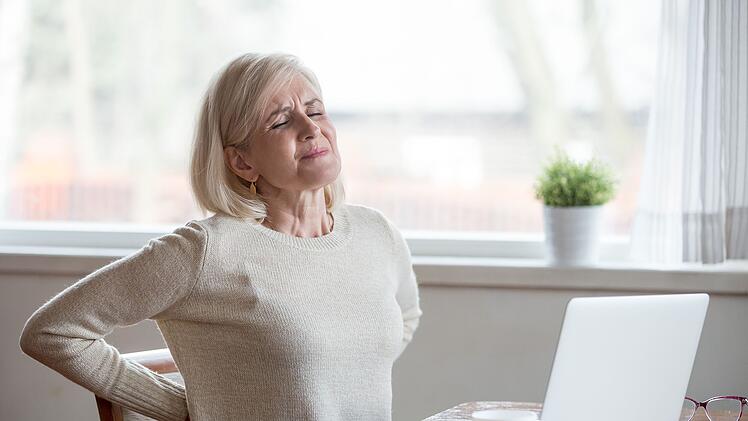 R&uuml;ckenschmerzen am Arbeitsplatz