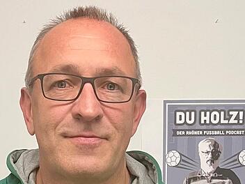 Andreas Lampert vom TSV Großbardorf ist der aktuelle Gast im Rhöner Fußball-Podcast.  Foto: Sebastian Schmitt