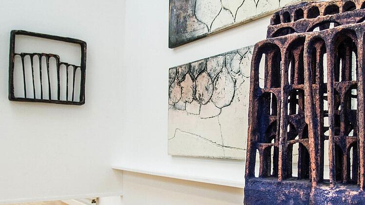 Werke von Gerd Kanz sind ab 5. März bis 17. April im Kunstverein Coburg zu sehen.Foto: Jochen Berger