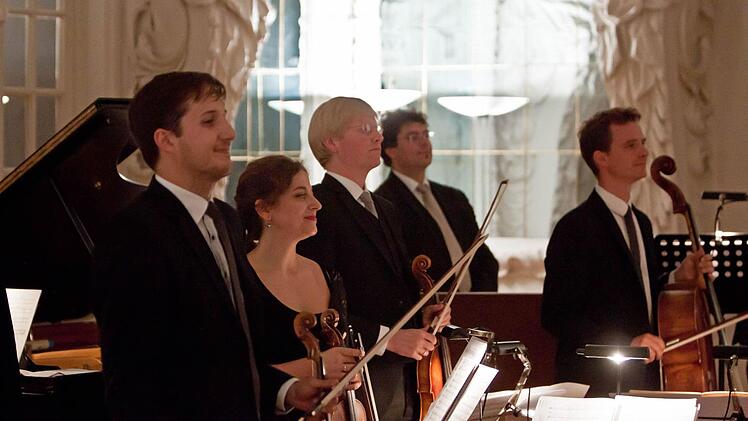 Impressionen vom Konzert im Riesensaal der Coburger EhrenburgFoto: Jochen Berger