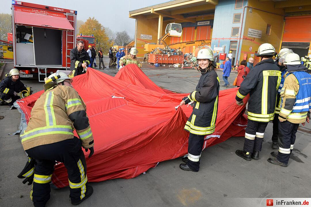Brand in Müllheizkraftwerk