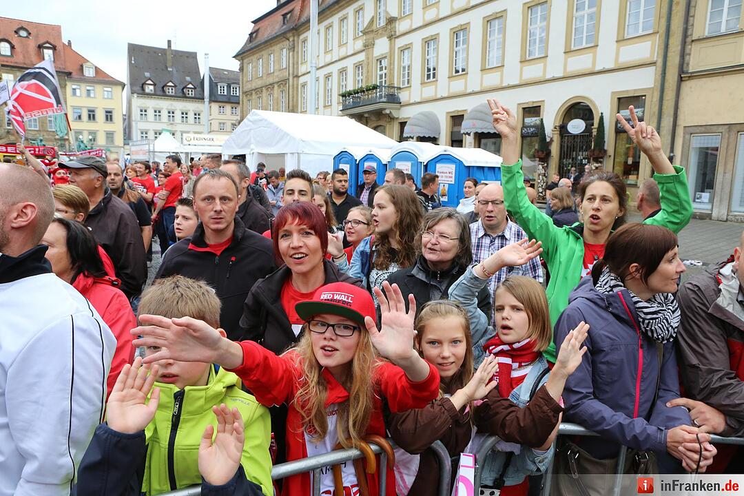 Brose-Baskit zum  achten mal Meister; Foto: Barbara Herbst