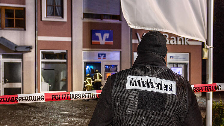 Lichtenau: Geldautomat von VR-Bank gesprengt