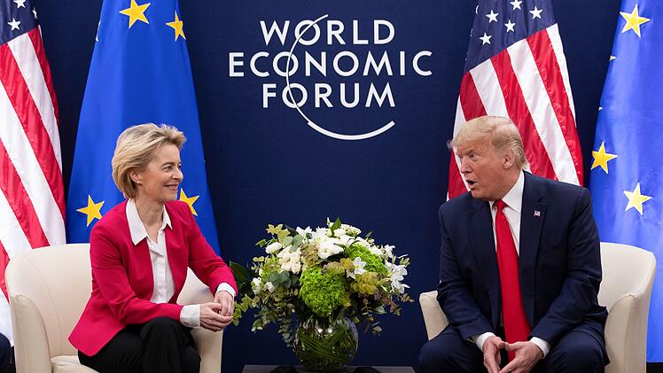 Von der Leyen und Trump