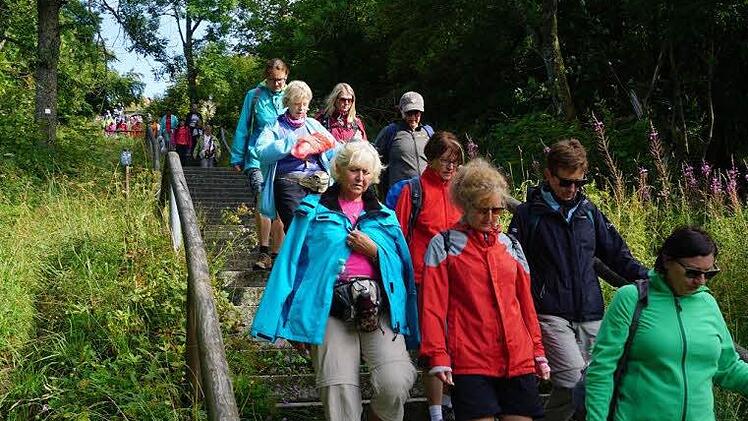 Impressionen von der Kreuzbergwallfahrt. Foto: Marion Eckert