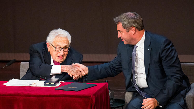 Fest zum 100. Geburtstag von Ex-US-Au&szlig;enministers Kissinger