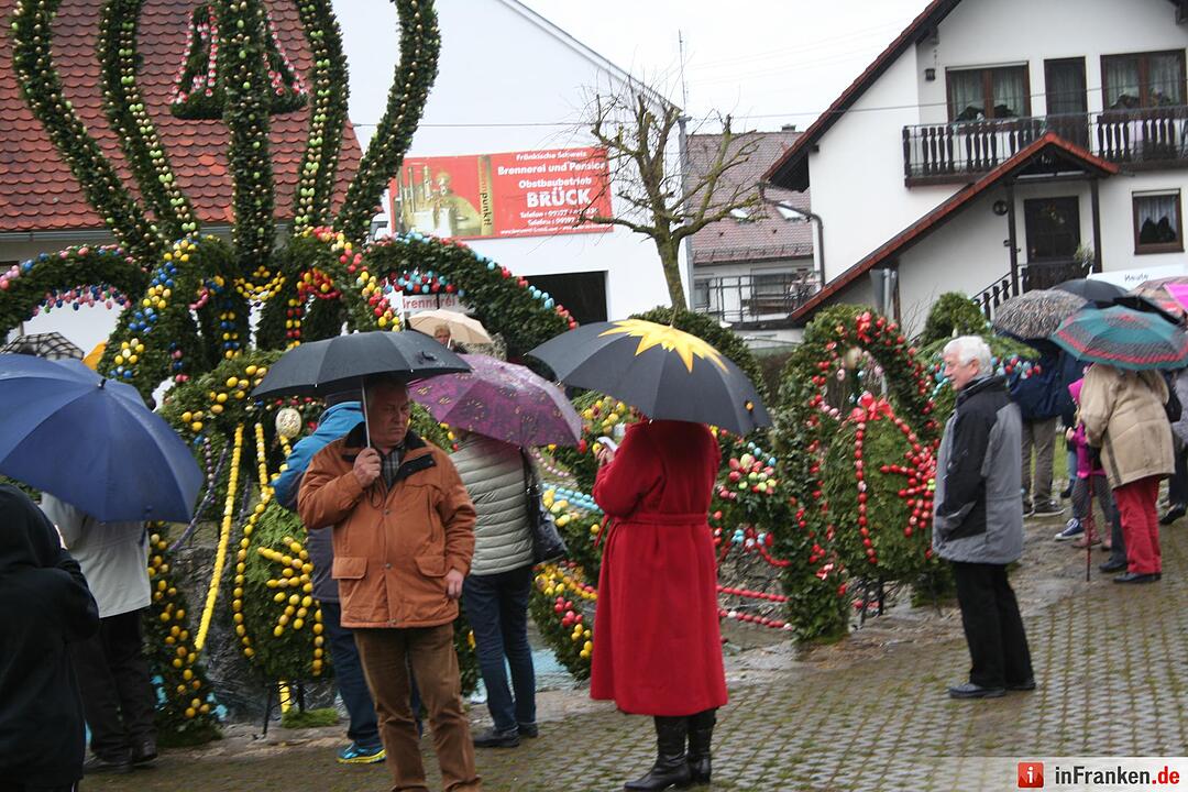 Osterbrunnen in der Fränkischen Schweiz
