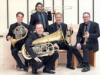 Classic Brass spielt am Samstag in Poppenlauer.  Foto: Kerstin Kummer